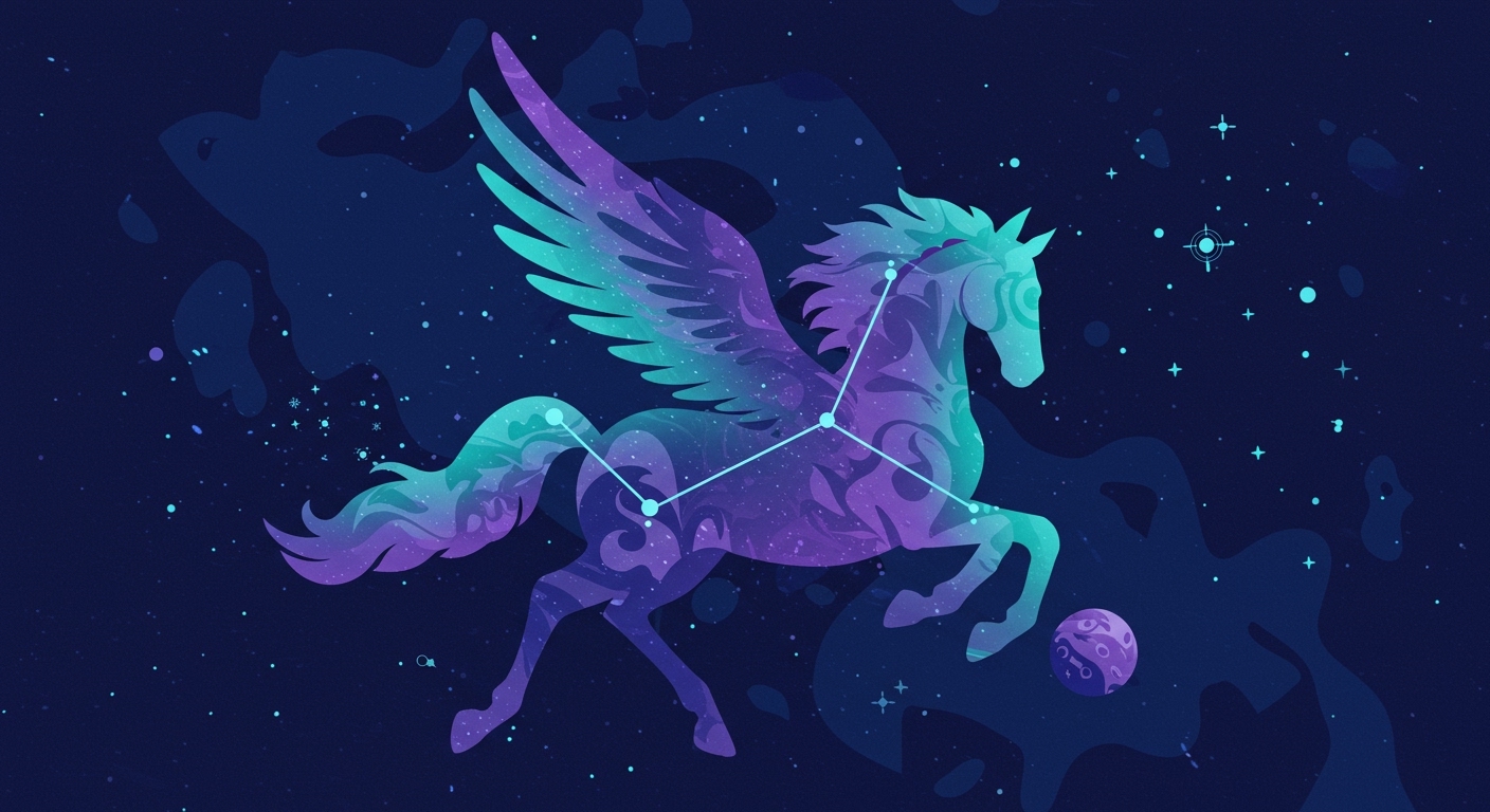 ペガスス座の神話と星空：観測ガイド